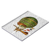 熱気球（緑） ノートブック (左側)