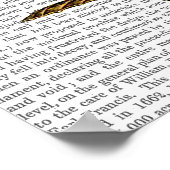 熱気球（緑） ポスター (角)