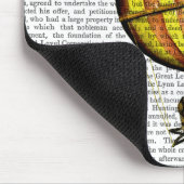 熱気球（黄色と赤） マウスパッド (コーナー)