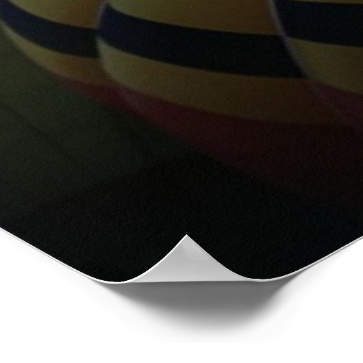 熱気球#1 ポスター (角)