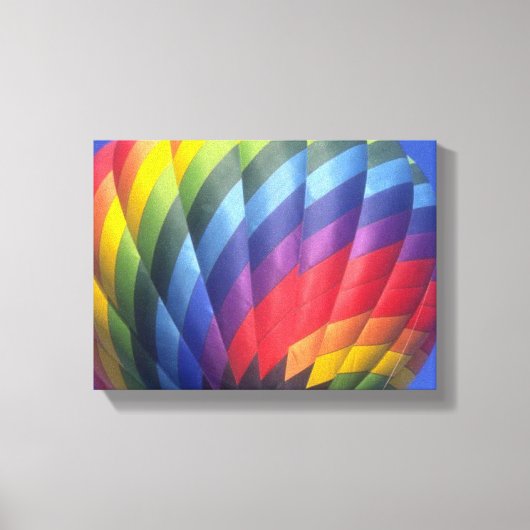 熱気球(4) キャンバスプリント (正面)