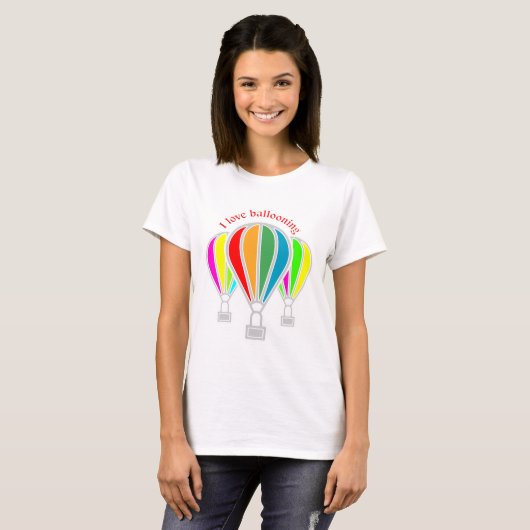 熱気球 Tシャツ (正面フル)