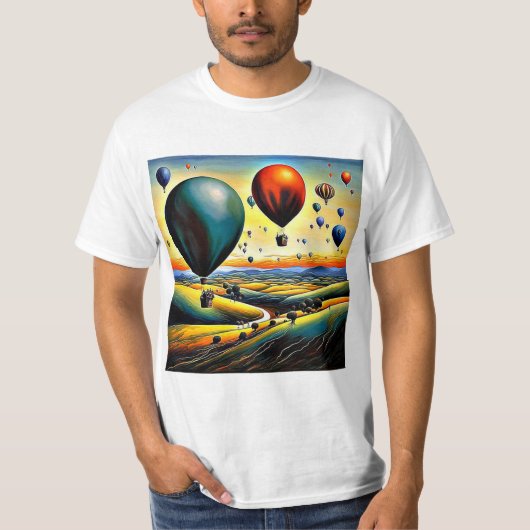 熱気球 Tシャツ (正面)