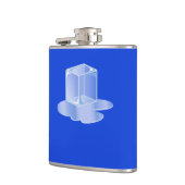 熱波のアイスキューブ フラスク (左)