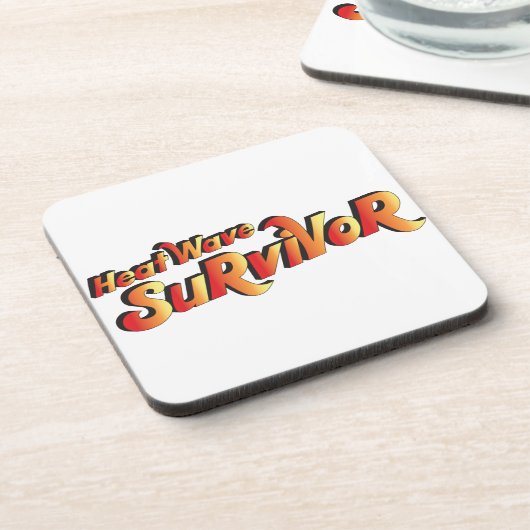 熱波の生存者 コースター (左側)