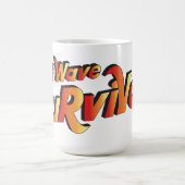 熱波の生存者 コーヒーマグカップ (中央)