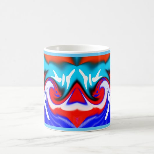 熱波アート コーヒーマグカップ (中央)