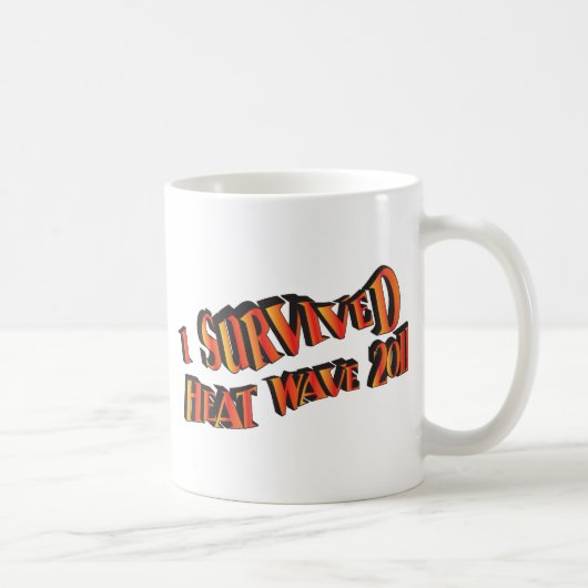 熱波サバイバー2011バッグ コーヒーマグカップ (右)