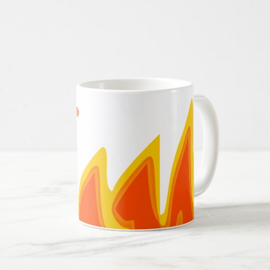 熱波サバイバー2022コーヒーマグ コーヒーマグカップ (正面右)