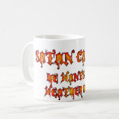 熱波2011というサタン コーヒーマグカップ (正面左)