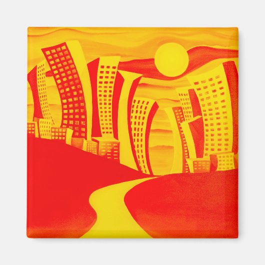 熱波2 マグネット (正面)