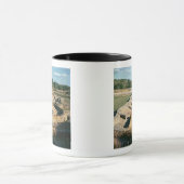 熱浴室の眺め マグカップ (中央)