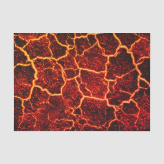熱溶岩火山学デクページティッシュペーパー 薄葉紙 (正面)