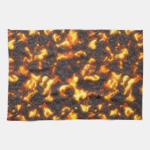 熱溶岩 キッチンタオル (横)