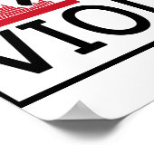 熱烈なバイオリニスト ポスター (角)