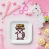 熱烈なビーバー ペーパープレート (パーティー)