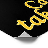 熱烈なピンポンを食べる ポスター (角)