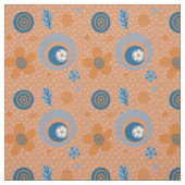 熱烈な夏の花柄 ファブリック (見本)