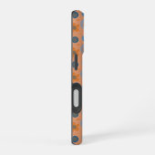 熱烈な夏の花柄 iPhone 16ケース (右側面)