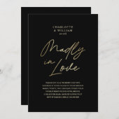 熱烈な愛の誓い更新招待状 招待状 (正面/裏面)