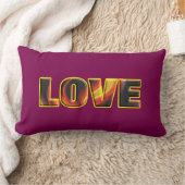 熱烈な愛 ランバークッション (ブランケット)