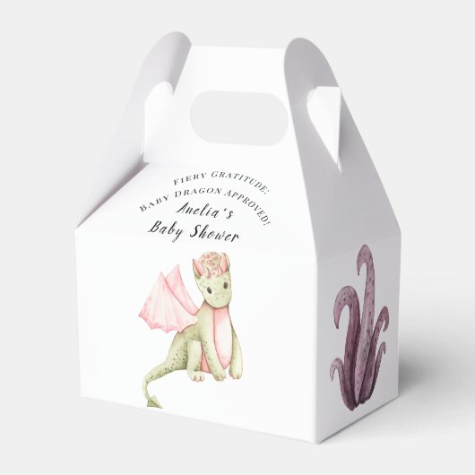 熱烈な感謝：ベビードラゴン承認！ フェイバーボックス (正面サイド)