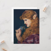 熱烈な赤毛女性（愛の影） （離婚） カード (正面/裏面インサイチュ)