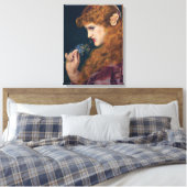 熱烈な赤毛女性（愛の影） （離婚） キャンバスプリント (インサイチュ (寝室))