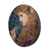 熱烈な赤毛女性（愛の影） （離婚） ダーツボード (正面右)