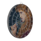 熱烈な赤毛女性（愛の影） （離婚） ダーツボード (正面左)