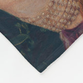 熱烈な赤毛女性（愛の影） （離婚） フリースブランケット (角)