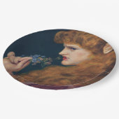 熱烈な赤毛女性（愛の影） （離婚） ペーパープレート (アングル)