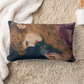 熱烈な赤毛女性（愛の影） （離婚） ランバークッション (ブランケット)