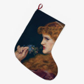 熱烈な赤毛女性（愛の影） （離婚） ラージクリスマスストッキング (正面 (吊り時))