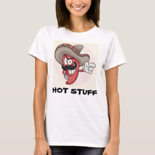 熱物おもしろいプリンTシャツ Tシャツ