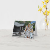 熱狂したDalai カード (黄色い花)