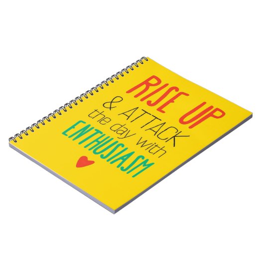 熱狂して一日を爆破する ノートブック (左側)