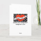 熱狂するいかにあるかNOTECARD-BEST FRIENDS-THEYは知っています カード (裏面)