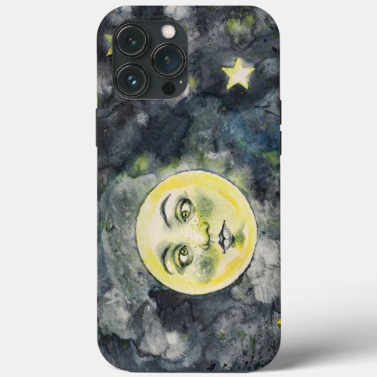 熱狂するおもしろい月間抜け目風変わり Case-Mate iPhoneケース (裏面)