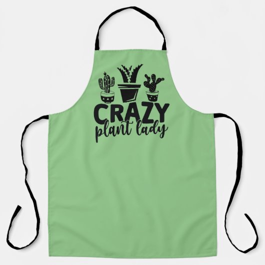 熱狂するおもしろい植物 エプロン (正面)