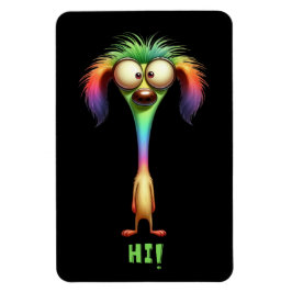 熱狂するおもしろい犬 マグネット