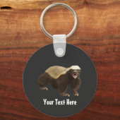 熱狂するおもしろい蜂蜜 キーホルダー (正面)