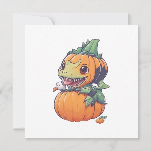 熱狂するかぼちゃを甘く食べする熱狂するかぼちゃ 招待状 (裏面)