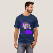 熱狂するでクールで素晴らしいパンダ Tシャツ (正面フル)