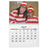 熱狂するでクールな人々 カレンダー (3月 2027)