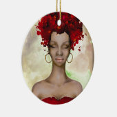 熱狂するで赤い毛の朝 セラミックオーナメント (右)