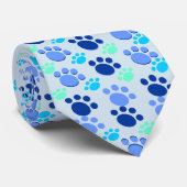 熱狂するで青い足のタイ ネクタイ (ロール)