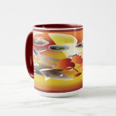 熱狂するなとき精神状態はです マグカップ (正面左)