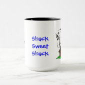 熱狂するなアンテナアマチュア無線の家のコーヒー・マグ マグカップ (中央)