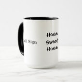 熱狂するなアンテナモービルハウスのアマチュア無線のマグ#1 マグカップ (正面左)